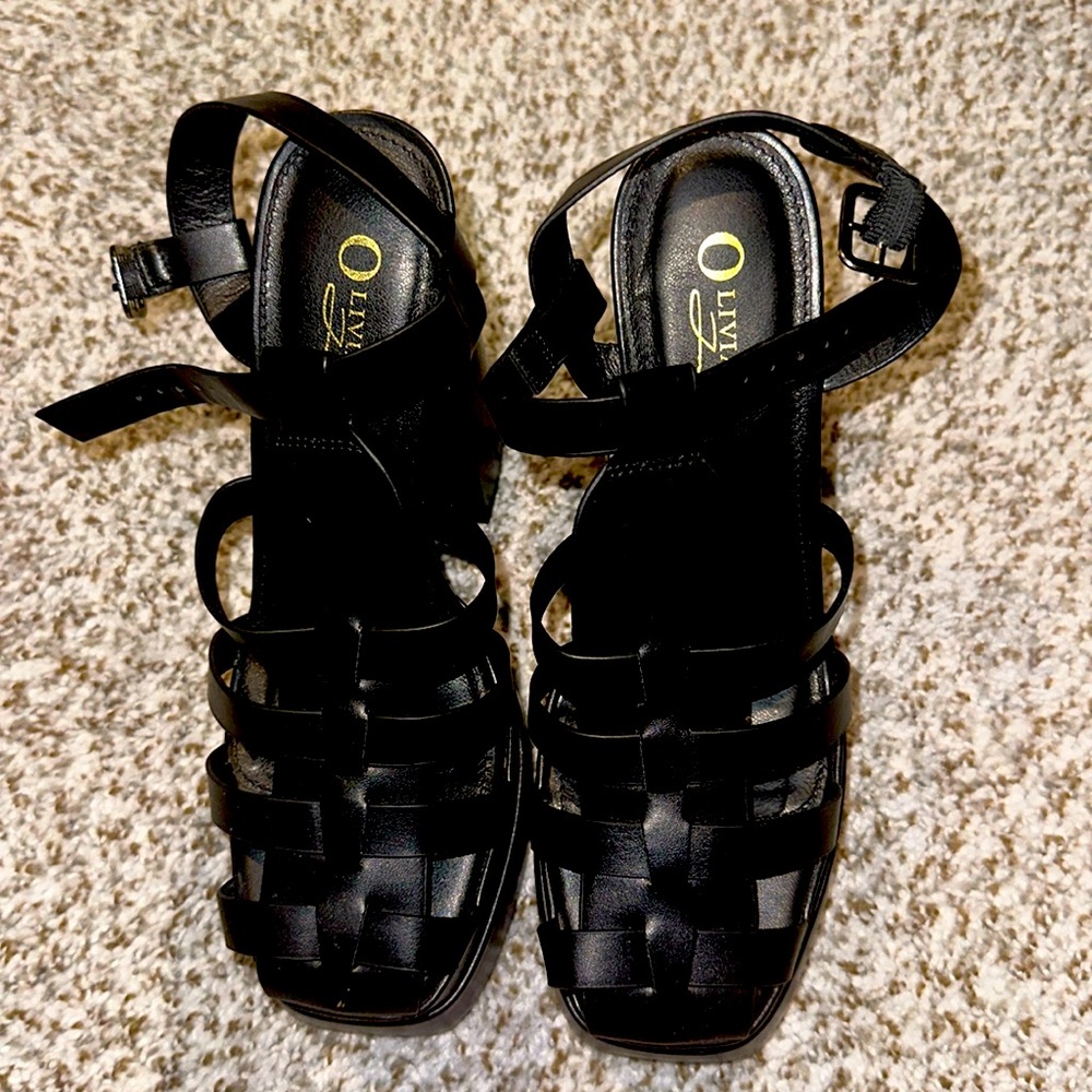 High platform shoes